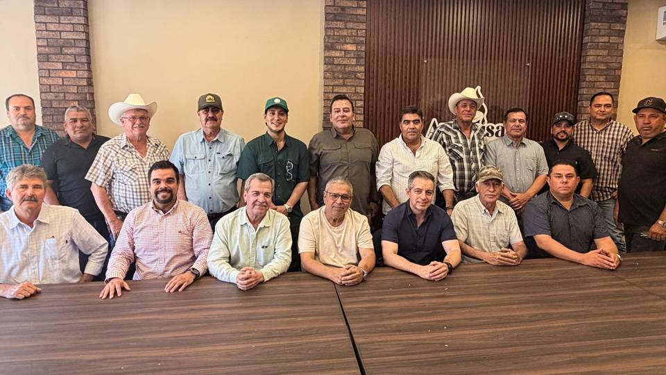Omar Del Valle fortalece diálogo con productores y ciudadanos del sur de Sonora