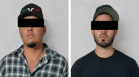 Operativo en Nogales deja dos integrantes de banda criminal detenidos; llevaban un arma de fuego