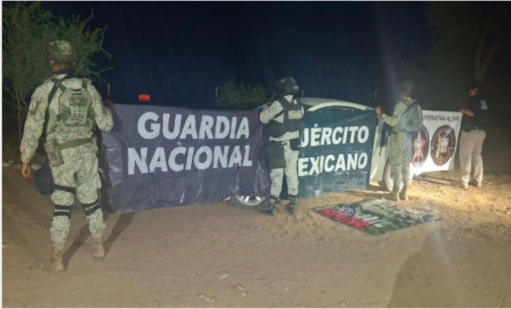 Operativos de seguridad en Sonora dejan 191 detenidos y más de 41 mil dosis de droga