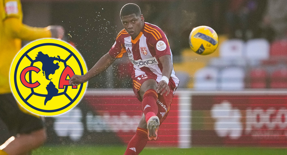 Óscar Perea, delantero colombiano de 20 años, fue anunciado como refuerzo del América para el Apertura 2026