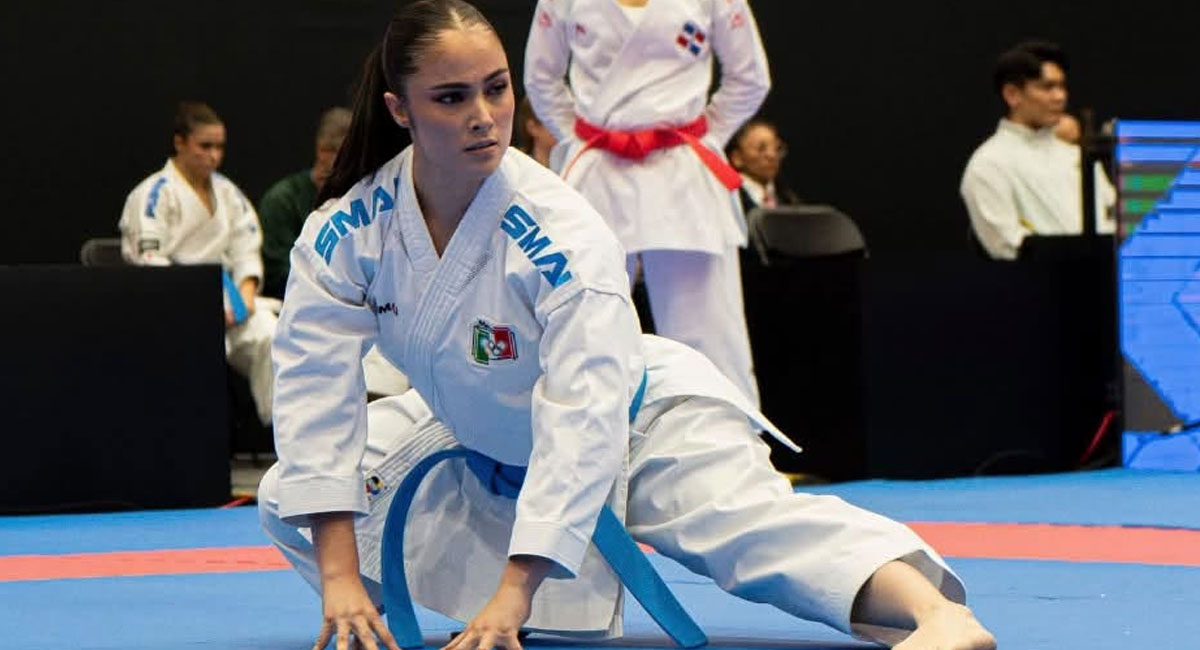 Pamela continúa elevando su nivel dentro del karate