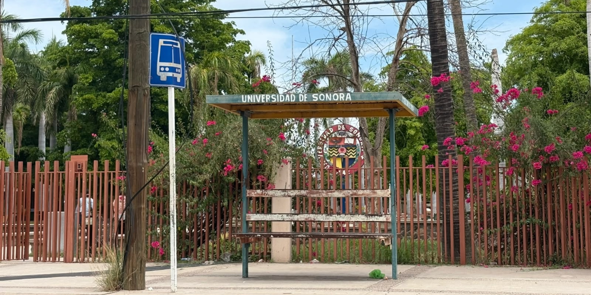 Estudiantes de la Unison campus Navojoa piden nueva parada de autobuses