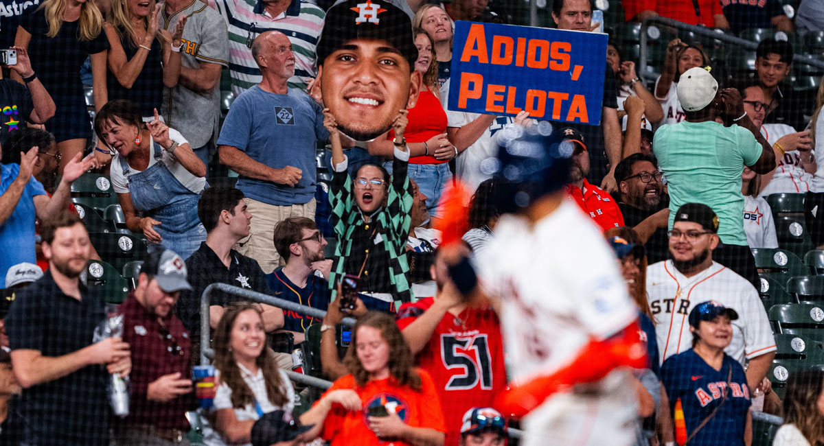 El sonorense ya es uno de los favoritos de los aficionados de los Astros