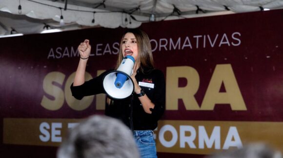 Paulina Ocaña encabeza Asamblea Informativa en Pueblitos rumbo al 5to Informe