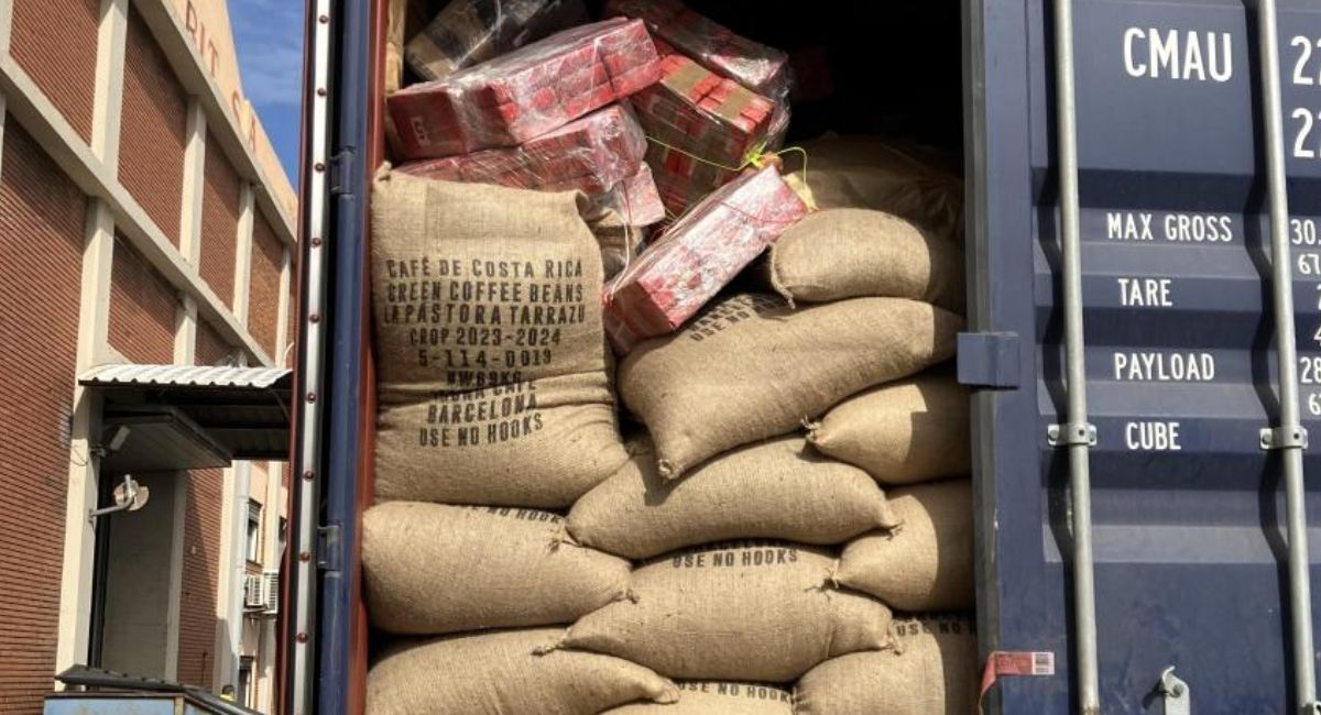 Brasil desmantela una red criminal dedicada a enviar cocaína a Europa en cemento y café