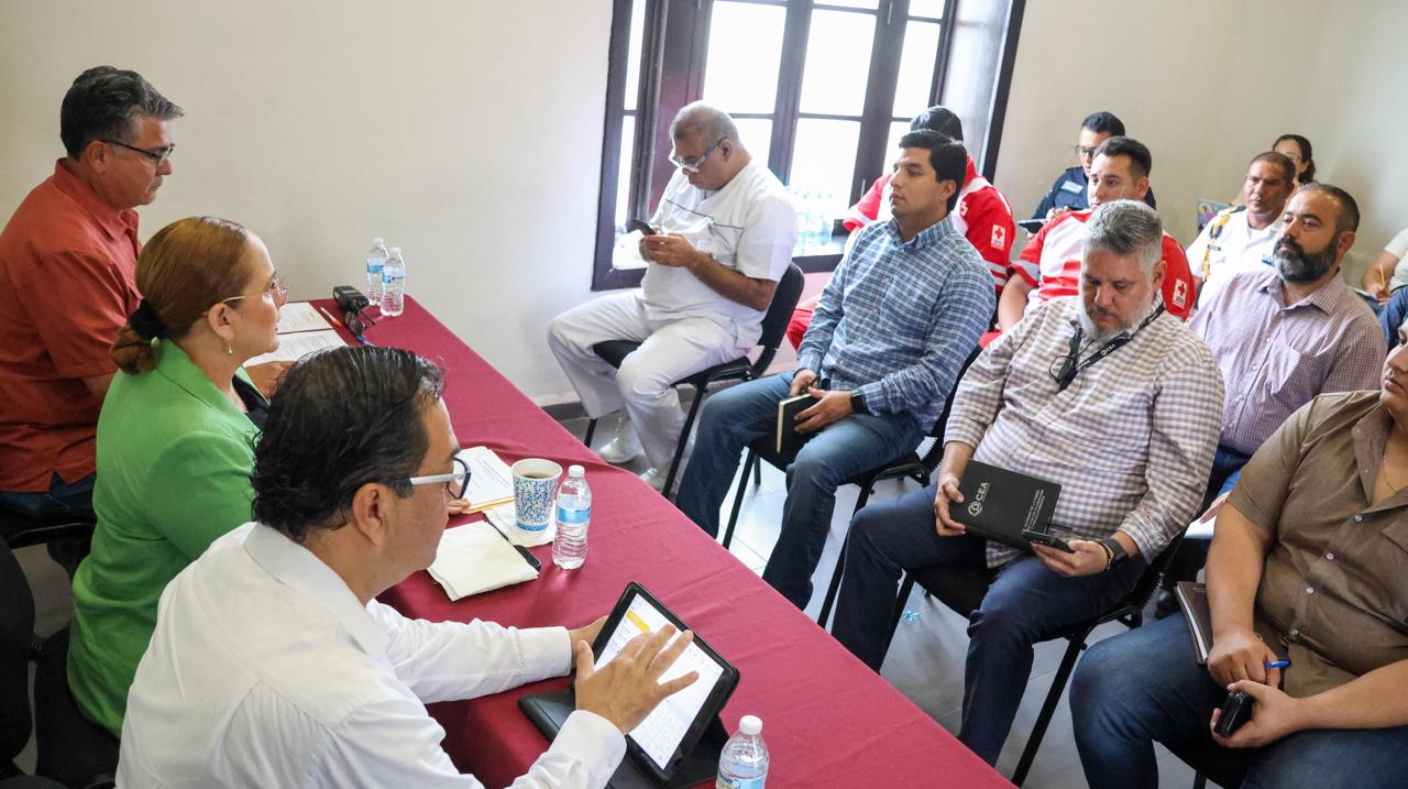 Preparan el puerto de Guaymas para contingencia por lluvias del monzón mexicano