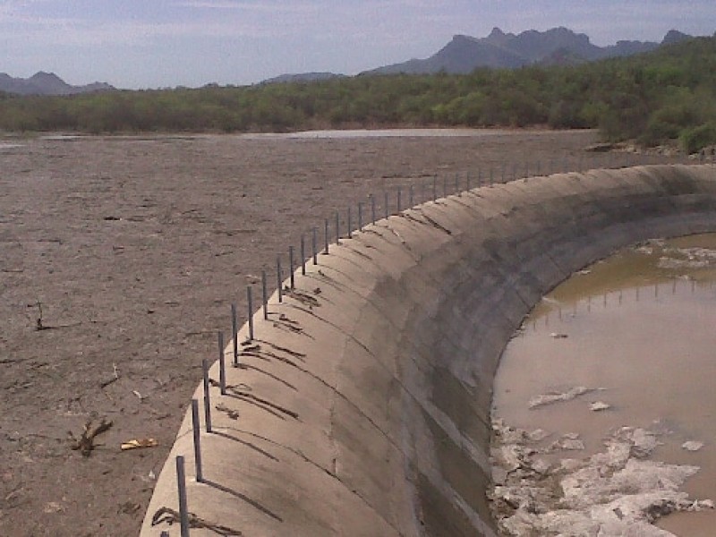 Presa Ignacio R. Alatorre está prácticamente seca