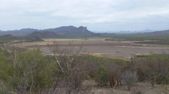 Presa Punta de Agua apenas registra 4.1% de almacenamiento en Guaymas y Empalme
