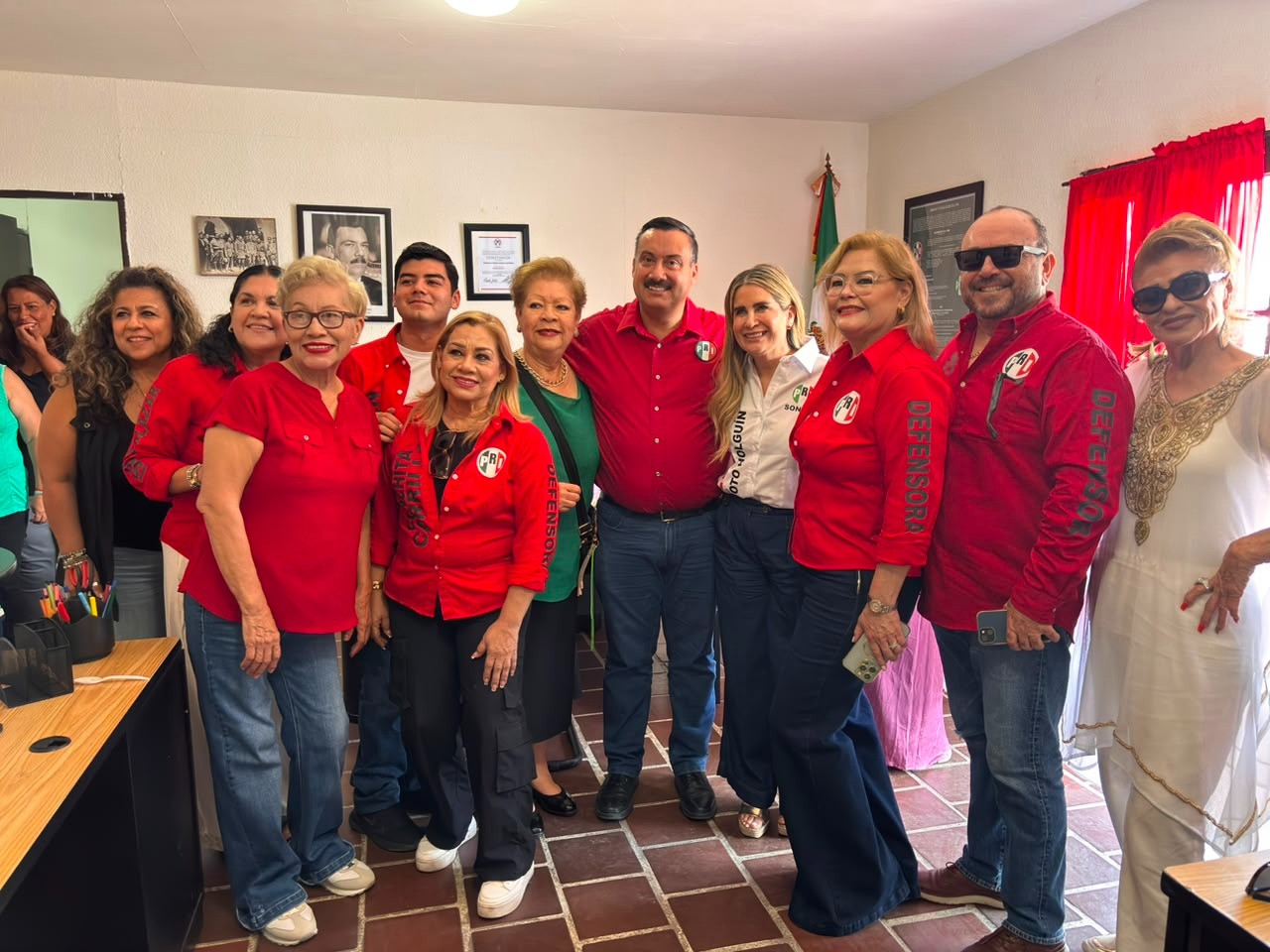 Priistas de Sonora respaldan a Lupita Soto y Onésimo Aguilera rumbo a la dirigencia estatal
