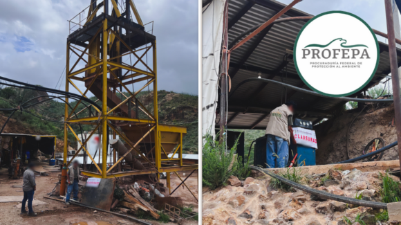 Profepa clausura dos proyectos mineros por operar sin autorización ambiental en Durango