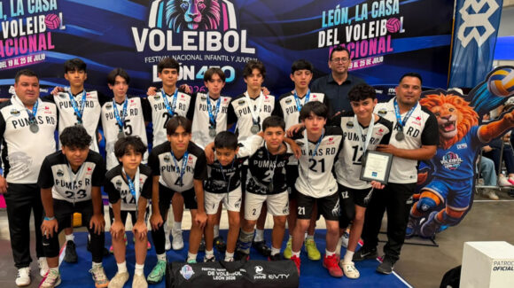 Los Pumas RD de Ciudad Obregón conquistan el Nacional Infantil de Voleibol