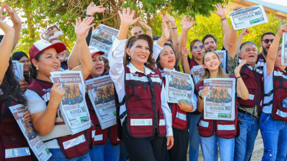 Reconoce Lorenia Valles avance del programa ‘La Escuela es Nuestra’ en Sonora