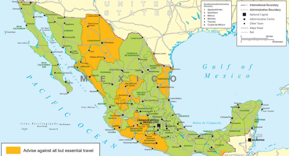 Reino Unido emite alerta de viaje para aficionados que asistan al México vs Inglaterra