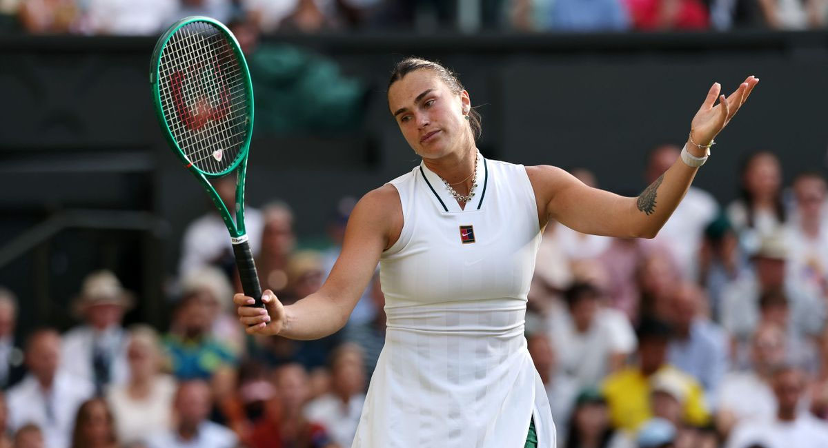 Sabalenka lució irreconocible, siendo superada en todos los aspectos por su rival en la cancha
