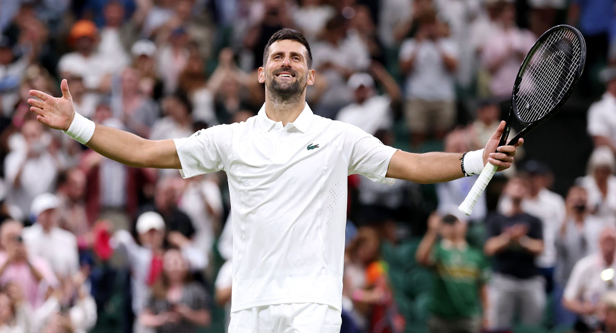 El serbio sigue en busca del esquivo título 25 de Grand Slam en su carrera