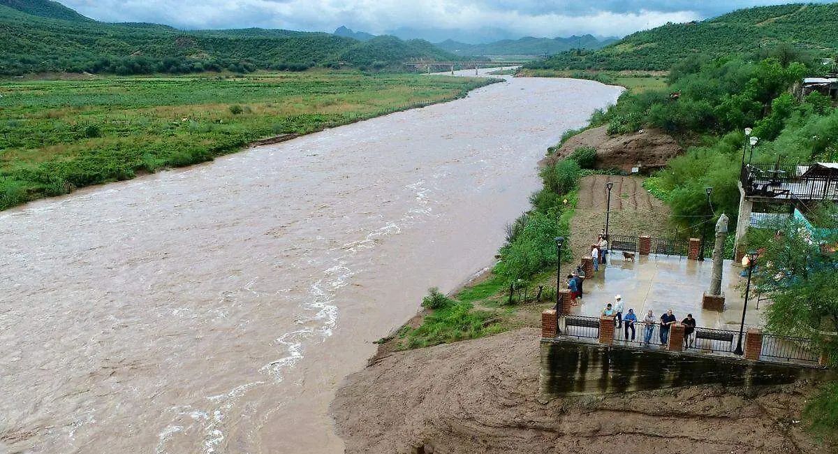 Sagarhpa: Lluvias del fin de semana generan escurrimientos hacia las presas de Sonora