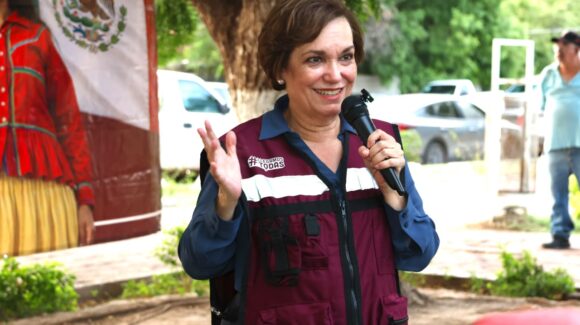 “Se viene a aprender”: María Dolores del Río destaca al sur de Sonora como bastión de la Transformación