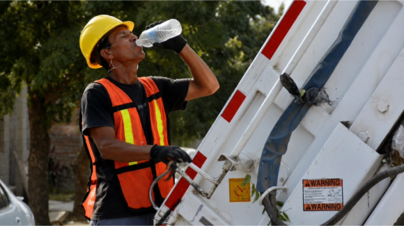 Servicios Públicos registra 4 trabajadores deshidratados por el calor de Navojoa