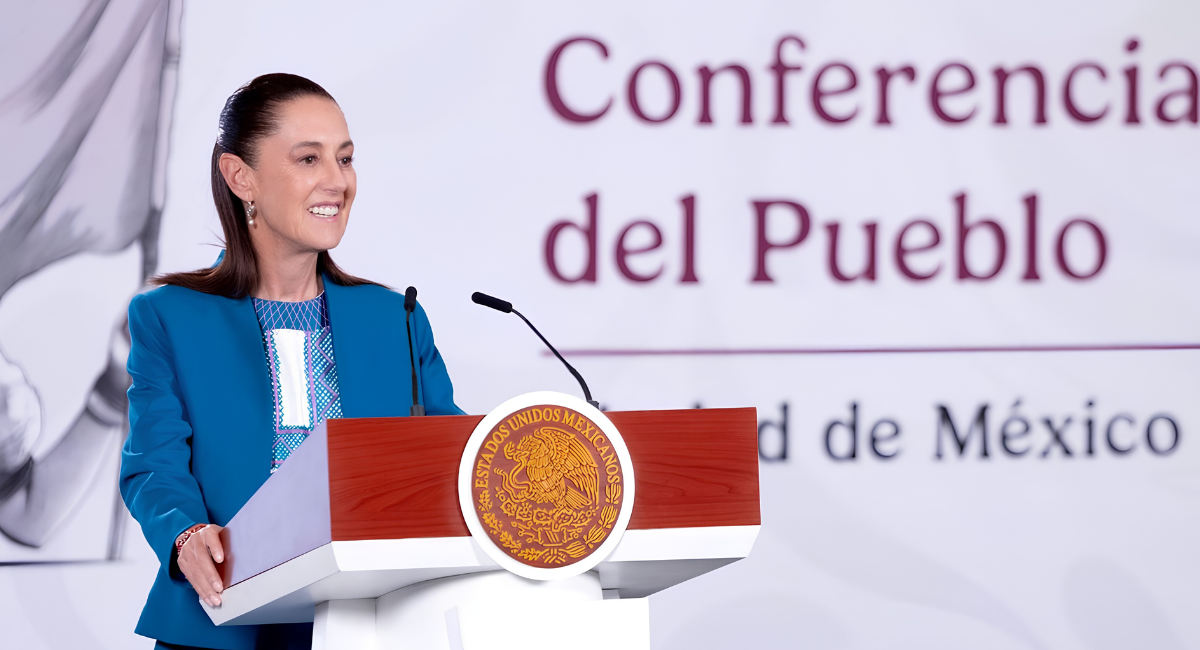 Sheinbaum denuncia campaña de desprestigio contra su gobierno y arremete contra TV Azteca