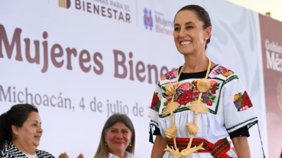 “Todas las naciones tenemos derecho a ser libres”: Sheinbaum felicita a EU por su independencia