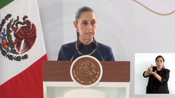 Sheinbaum pide a Estados Unidos reforzar acciones contra el tráfico ilegal de armas hacia México