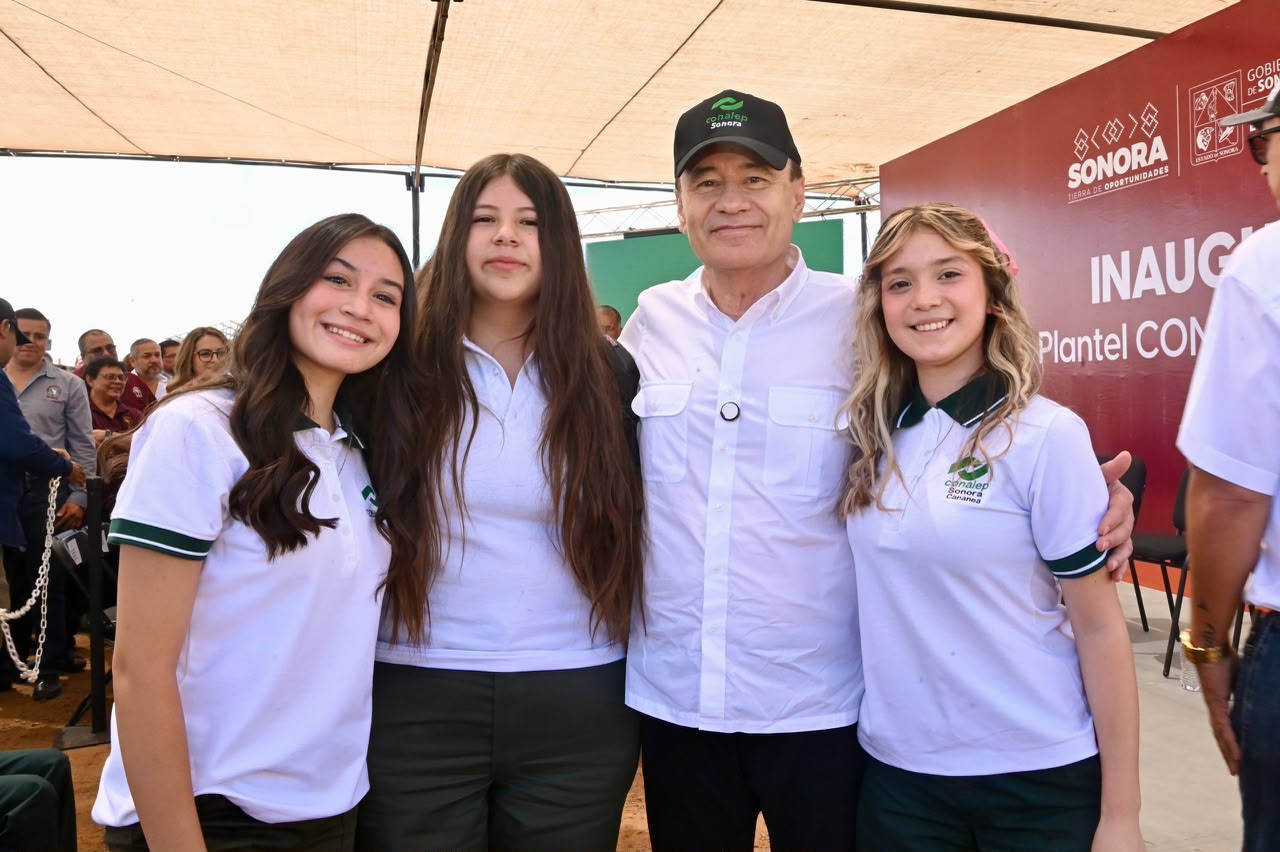 Sheinbaum y Durazo invertirán 328.5 mdp para crear 4 mil 920 espacios de bachillerato en Sonora