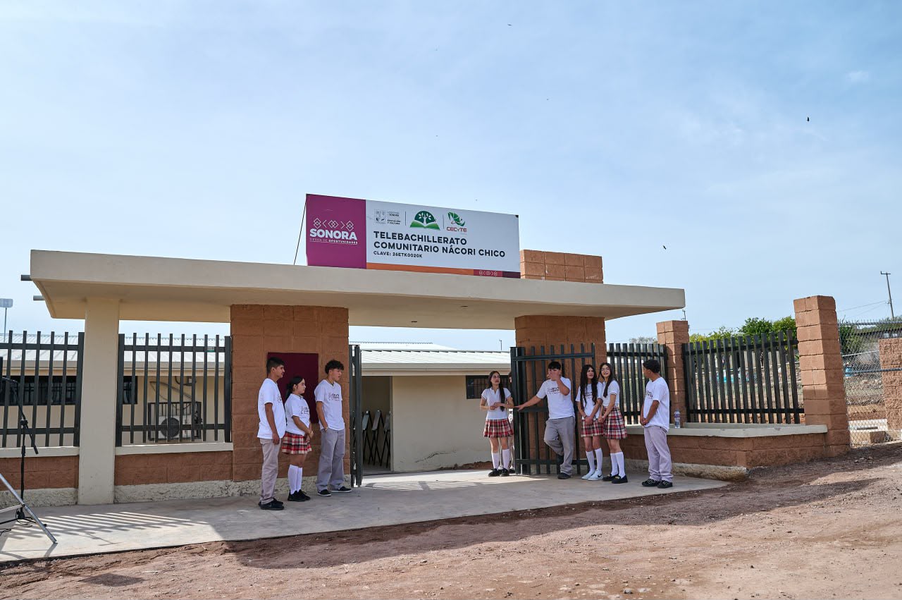 Sheinbaum y Durazo invertirán 328.5 mdp para crear 4 mil 920 espacios de bachillerato en Sonora