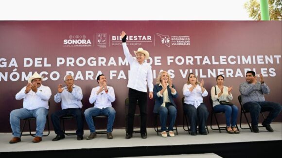 Sonora destina 200 mdp para apoyar a familias con Tarjeta de Oportunidades en 2026