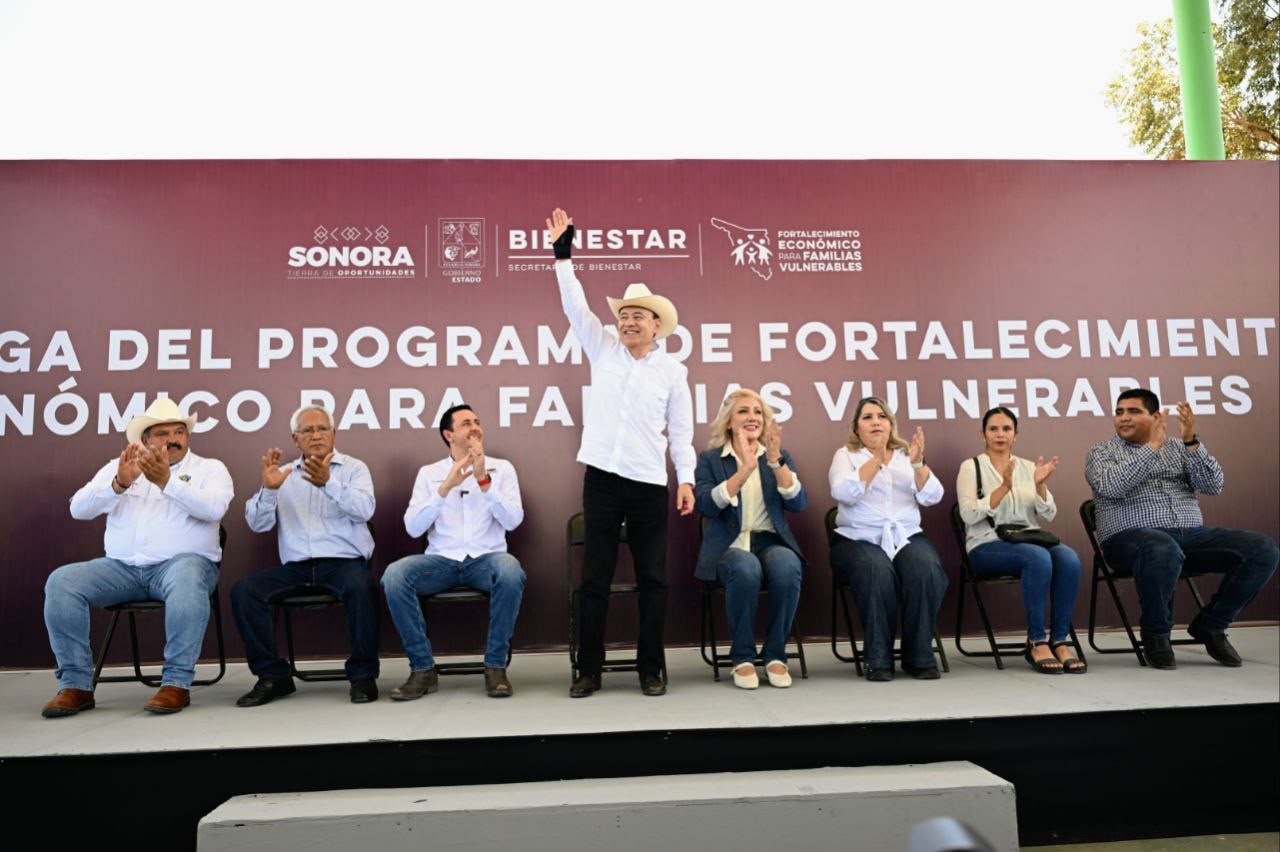 Sonora destina 200 mdp para apoyar a familias con Tarjeta de Oportunidades en 2026