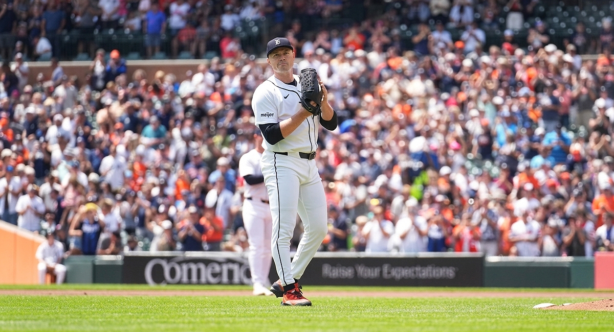 Tarik Skubal fue ovacionado de pie por la afición de Detroit luego de los rumores que lo ponen en otra franquicia de la MLB