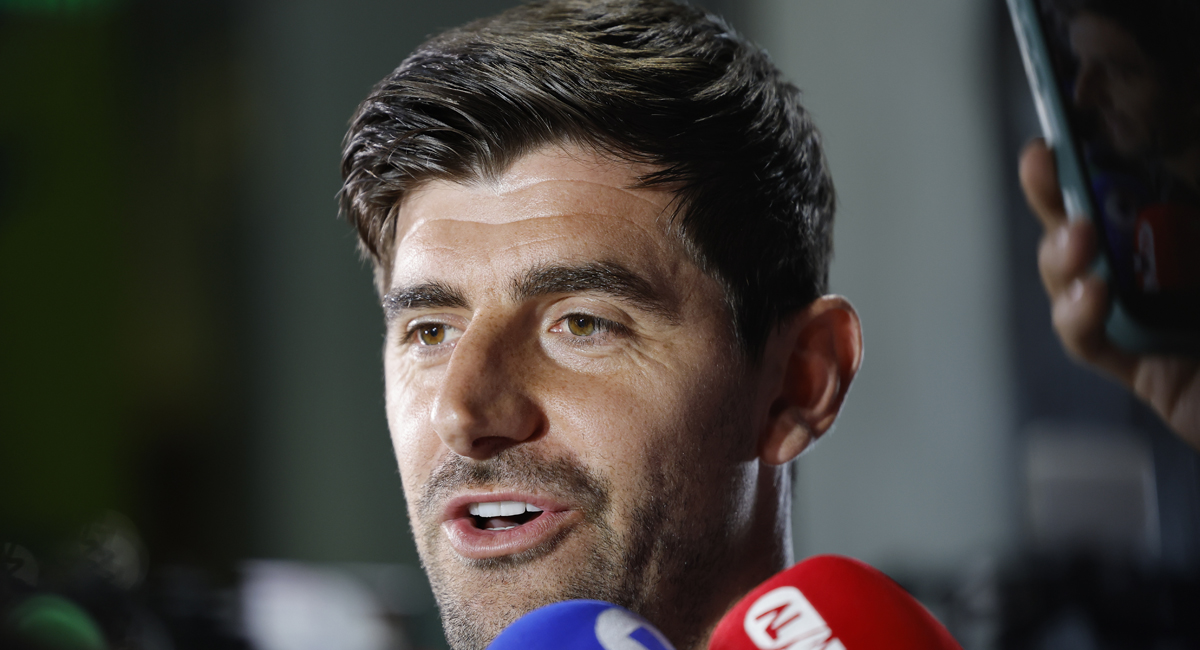 Thibaut Courtois ve a España como favoritos