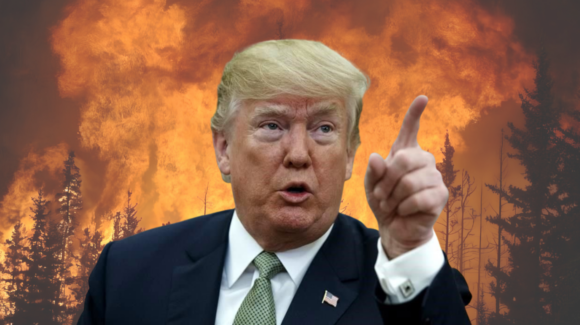 Trump amenaza con más aranceles a Canadá tras acusarlos de negligencia por los incendios