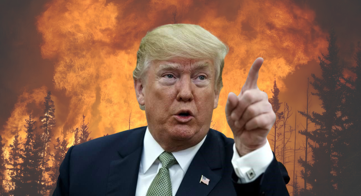 Trump amenaza con más aranceles a Canadá tras acusarlos de negligencia por los incendios