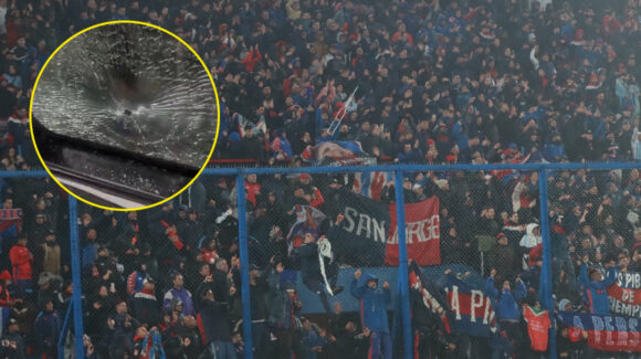 Se mancha la Copa Sudamericana; balean autobús de aficionados de Tigre tras vencer a Nacional en Uruguay