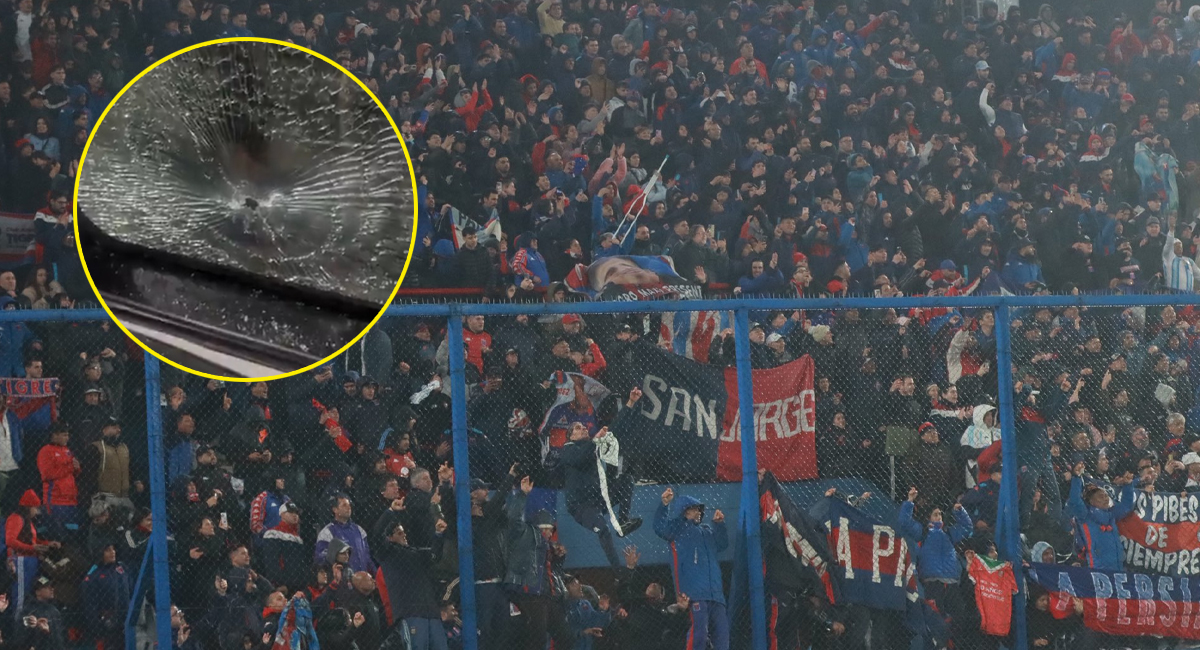 Un autobús de aficionados de Tigre fue agredido a balazos en Montevideo, Uruguay tras un partido de la Copa Sudamericana