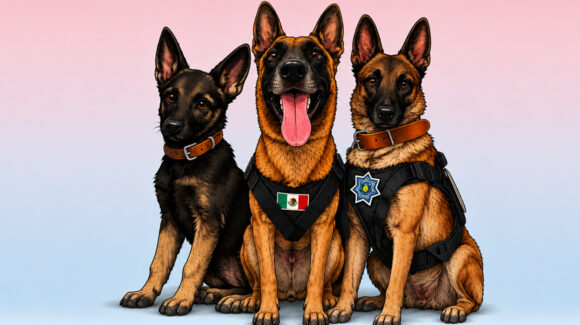 Urco, Zeus y Magic avanzan en su entrenamiento para integrarse a la futura Unidad K-9