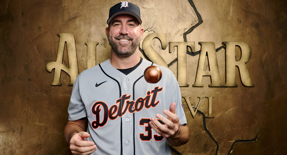 Verlander no vio acción en el All-Star Game, al encontrarse lesionado