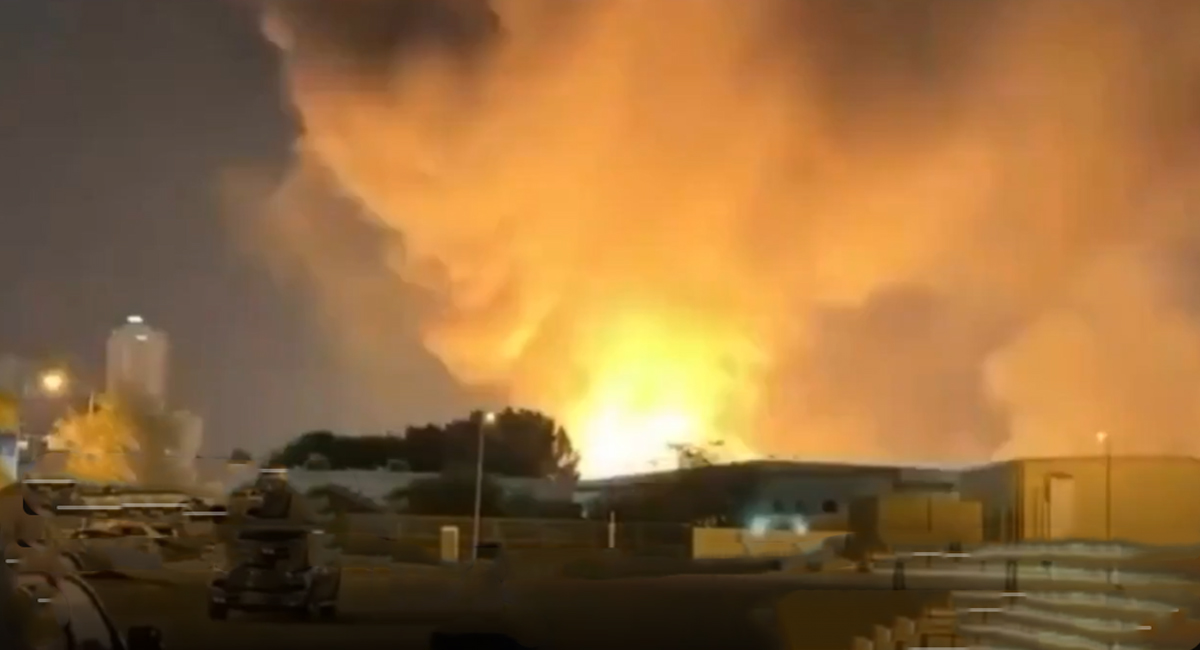 VIDEO: Irán lanza ataques masivos contra bases de Estados Unidos en Jordania, Baréin y Kuwait