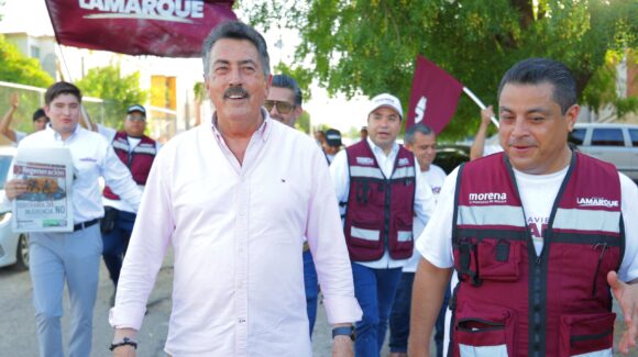 Vecinos de Nuevo Hermosillo comparten inquietudes con Javier Lamarque en asamblea