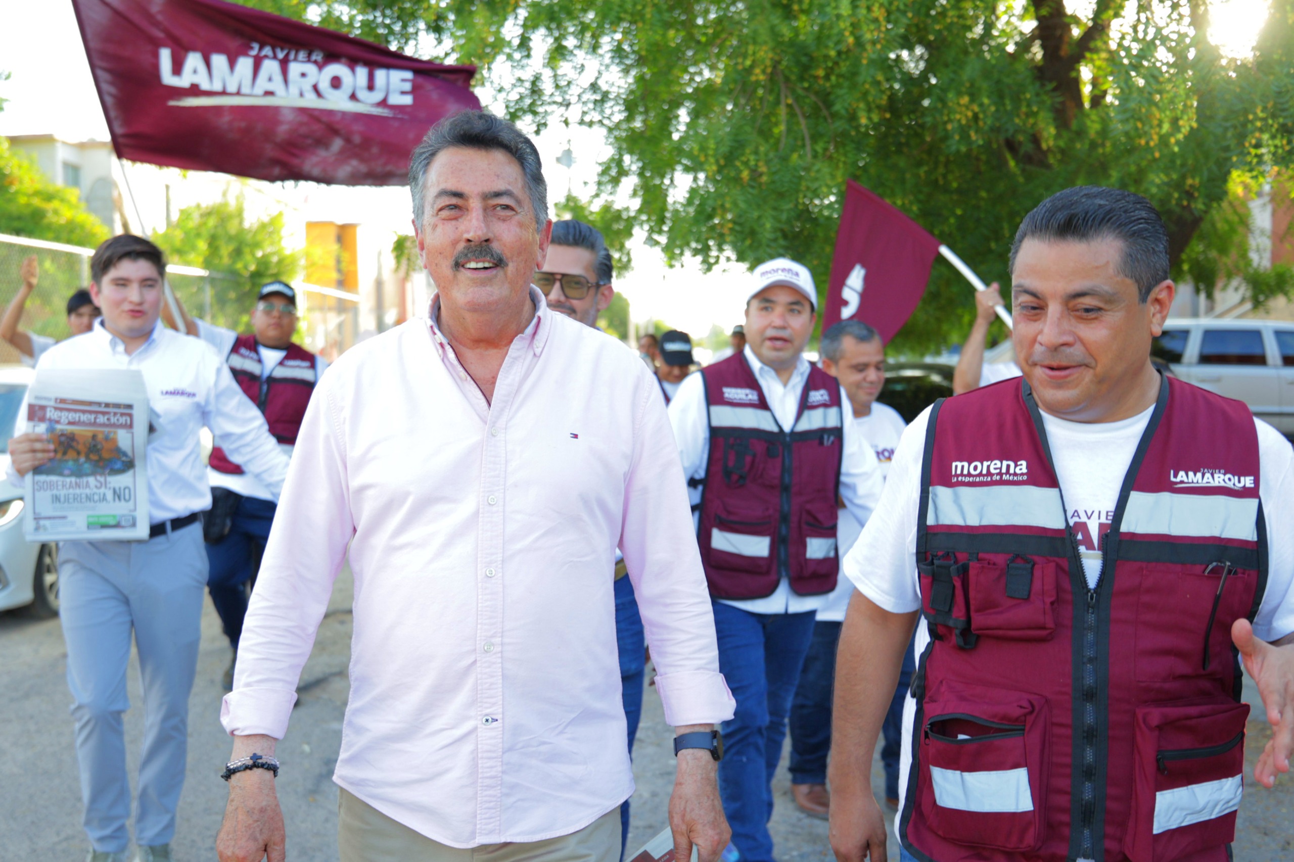 Vecinos de Nuevo Hermosillo comparten inquietudes con Javier Lamarque en asamblea