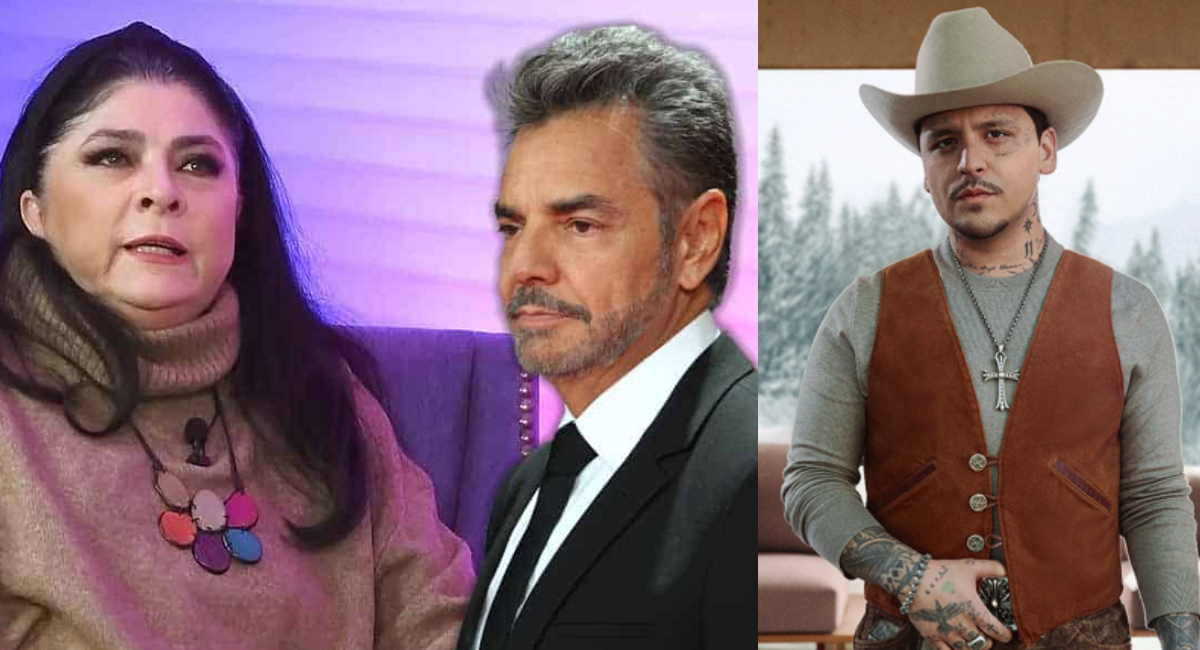Victoria Ruffo revela si considera a Christian Nodal el nuevo Eugenio Derbez por infidelidades