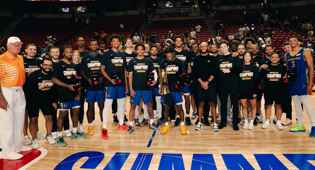 Los Warriors se coronaron en el torneo que reunió a varias de las futuras promesas de la NBA