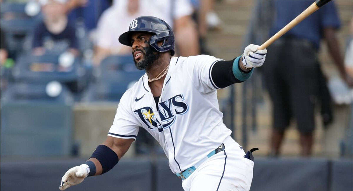 El cubano dio la voz de ataque por los Rays, que derrotaron a los Rangers