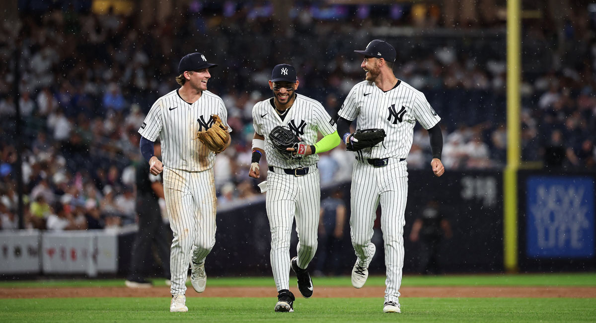 Volvieron las caras felices a los jugadores de los Yankees, después de poner fin a su racha de derrotas
