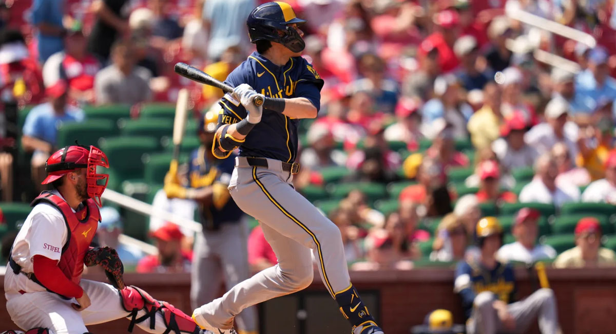 Yelich contribuyó a la victoria con su bate