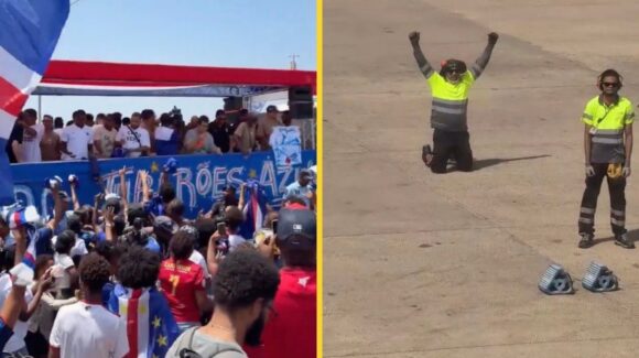 (VIDEO) Cabo Verde regresa como HÉROE tras su participación en el Mundial 2026: Afición recibe a jugadores con fiesta