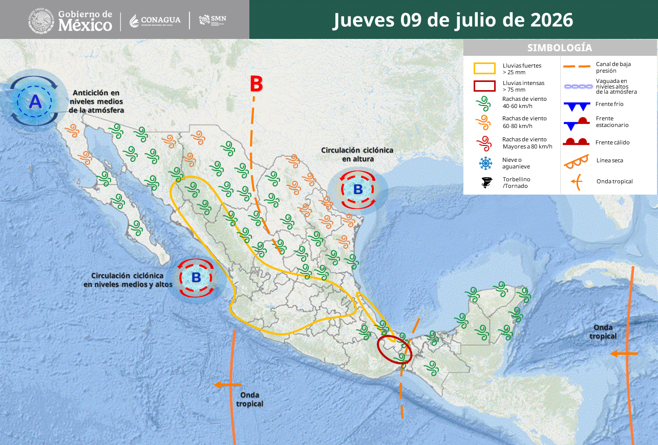Cambios en el clima afectarán presas en Sonora. Foto: Conagua