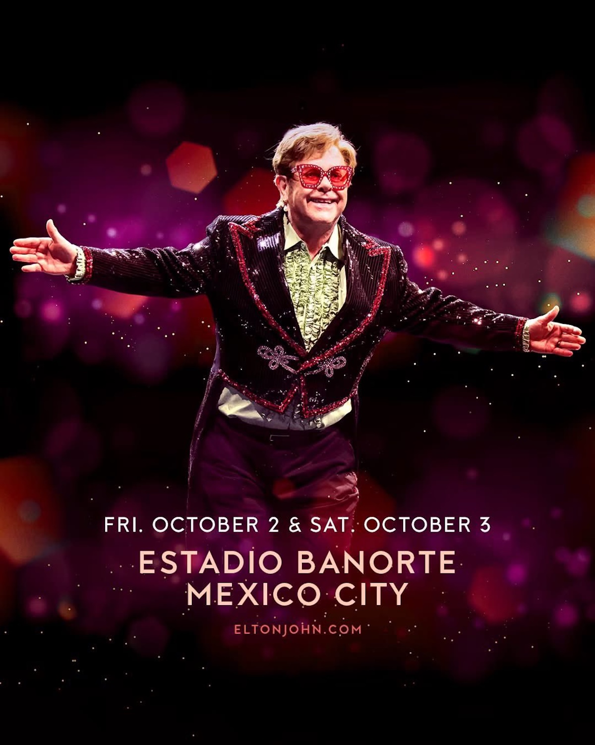 Elton John confirma dos conciertos en México