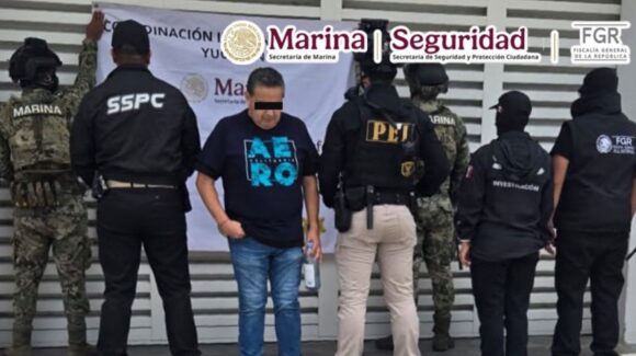 Detienen en Mérida a presunto operador financiero de grupo delictivo y aseguran bienes por 145 mdp