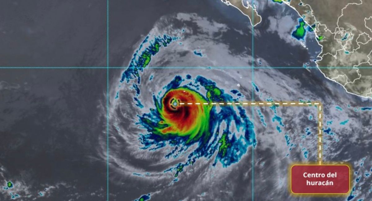 Huracán Genevieve hoy: trayectoria y efectos en México
